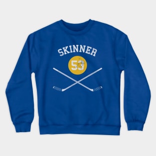 Jeff Skinner Buffalo Sticks Crewneck Sweatshirt